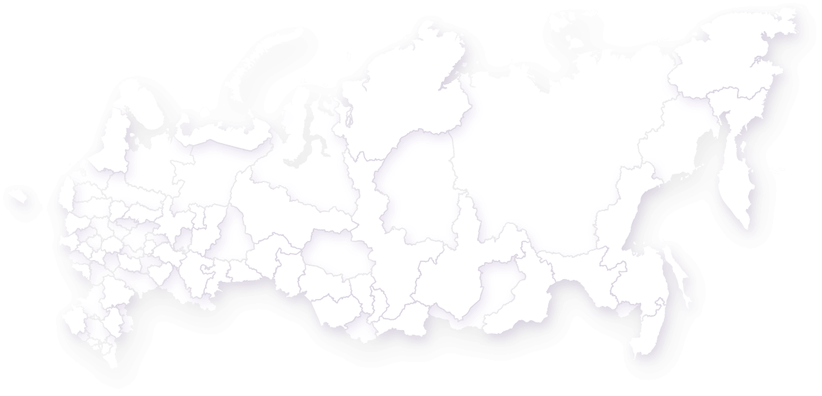 Карта с клиентами компании КФП